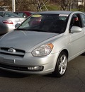 hyundai accent 2007 gray hatchback gs gasoline 4 cylinders front wheel drive automatic 06019