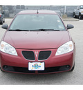 pontiac g6 2008 red sedan gasoline 6 cylinders front wheel drive automatic 77388