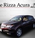 acura mdx 2009 dk  red suv tech ent awd gasoline 6 cylinders all whee drive automatic with overdrive 60462