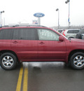 toyota highlander 2005 maroon suv gasoline 6 cylinders all whee drive automatic with overdrive 13502