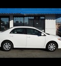 toyota corolla 2011 white sedan le gasoline 4 cylinders front wheel drive automatic 90004