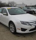 ford fusion 2012 white sedan sel flex fuel 6 cylinders front wheel drive 6 speed automatic 62863