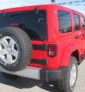 jeep wrangler unlimited 2012 red suv sahara gasoline 6 cylinders 4 wheel drive automatic 62863