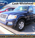 ford explorer 2007 dk  blue suv xlt gasoline 6 cylinders rear wheel drive automatic with overdrive 32401