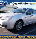 ford focus 2010 silver sedan se gasoline 4 cylinders front wheel drive automatic 32401