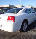 dodge charger 2010 white sedan sxt gasoline 6 cylinders rear wheel drive automatic 60443