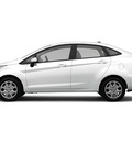 ford fiesta 2012 white sedan s gasoline 4 cylinders not specified 46168