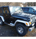 jeep wrangler 2002 black suv x gasoline 6 cylinders 4 wheel drive 5 speed manual 08812