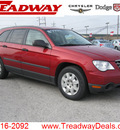 chrysler pacifica 2007 red suv gasoline 6 cylinders front wheel drive automatic 45840