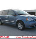 chrysler town and country 2012 lt  blue van touring flex fuel 6 cylinders front wheel drive automatic 45840