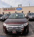 ford edge 2012 dk  red limited gasoline 6 cylinders front wheel drive automatic with overdrive 60546