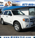 ford escape hybrid 2009 white suv xlt hybrid 4 cylinders 2 wheel drive cont  variable trans  90004