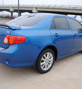 toyota corolla 2009 blue sedan le gasoline 4 cylinders front wheel drive automatic 75228