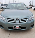 toyota camry 2011 green sedan le gasoline 4 cylinders front wheel drive automatic 75228