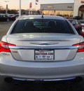 chrysler 200 2011 silver sedan touring flex fuel 6 cylinders front wheel drive automatic 60443