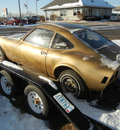 opel gt1900 1969 gold coupe 4 cylinders manual 55016