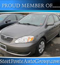 toyota corolla 2007 gray sedan gasoline 4 cylinders front wheel drive automatic with overdrive 13350