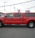 toyota tacoma 2005 red long bed gasoline 6 cylinders 4 wheel drive automatic 13502