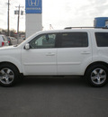 honda pilot 2009 white suv gasoline 6 cylinders all whee drive automatic 13502