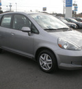 honda fit 2008 gray hatchback gasoline 4 cylinders front wheel drive automatic 13502