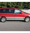 kia sedona 2003 red van ex gasoline 6 cylinders dohc front wheel drive automatic 28677