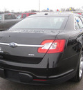 ford taurus 2012 black sedan sel gasoline 6 cylinders front wheel drive 6 speed automatic 62863
