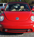 volkswagen new beetle 2005 red gls 1 8t gasoline 4 cylinders front wheel drive automatic 27569