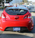 hyundai veloster 2012 red coupe gasoline 4 cylinders front wheel drive automatic 94010