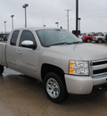 chevrolet silverado 1500 2009 silver pickup truck ls gasoline 8 cylinders 2 wheel drive automatic 76087