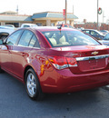 chevrolet cruze 2011 red sedan lt gasoline 4 cylinders front wheel drive automatic 27591