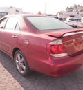 toyota camry 2006 red sedan se v6 gasoline 6 cylinders front wheel drive automatic 28217