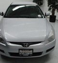 honda accord 2004 silver coupe lx v 6 gasoline 6 cylinders front wheel drive automatic 91731