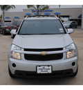 chevrolet equinox 2009 silver suv lt gasoline 6 cylinders front wheel drive automatic 77065
