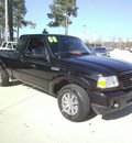 ford ranger 2008 black sport gasoline 6 cylinders 2 wheel drive automatic 75503