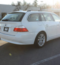 bmw 5 series 2010 white wagon 535xi gasoline 6 cylinders all whee drive 6 speed manual 27616