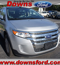 ford edge 2012 silver limited gasoline 6 cylinders all whee drive automatic 08753