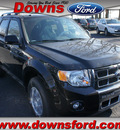 ford escape 2012 black suv limited gasoline 4 cylinders front wheel drive automatic 08753