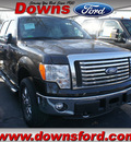 ford f 150 2012 black xlt flex fuel 8 cylinders 4 wheel drive automatic 08753