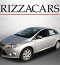 ford focus 2012 silver sedan se gasoline 4 cylinders front wheel drive automatic with overdrive 60546