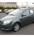 chevrolet aveo 2010 green hatchback aveo5 lt gasoline 4 cylinders front wheel drive automatic 07507