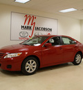 toyota camry 2011 red sedan le gasoline 4 cylinders front wheel drive automatic 27707