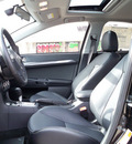 mitsubishi lancer 2011 black sedan gts gasoline 4 cylinders front wheel drive automatic 78238