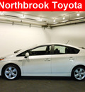 toyota prius 2011 white v hybrid 4 cylinders front wheel drive automatic 60062