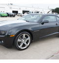 chevrolet camaro 2012 black coupe ss gasoline 6 cylinders rear wheel drive 6 spd auto rs pkg onstar, 77090