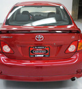 toyota corolla 2010 red sedan s gasoline 4 cylinders front wheel drive automatic 91731