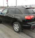 acura mdx 2008 black suv dvd awd gasoline 6 cylinders all whee drive automatic 55420