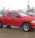 ram ram pickup 1500 2012 red st gasoline 8 cylinders 4 wheel drive 6 speed automatic 62863