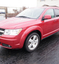 dodge journey 2009 dark red suv sxt gasoline 6 cylinders all whee drive automatic 14224