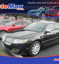 lincoln mkz 2010 black sedan gasoline 6 cylinders front wheel drive automatic 34474
