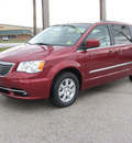 chrysler town and country 2012 red van touring flex fuel 6 cylinders front wheel drive automatic 45840